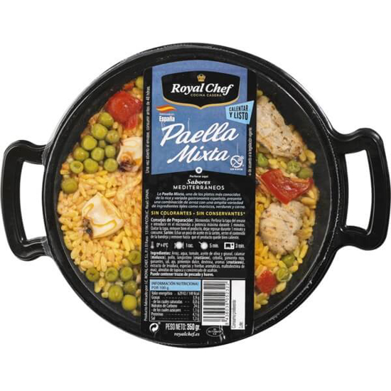 Imagem de Paella Mista ROYAL CHEF emb.350g