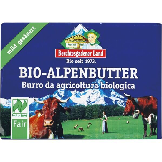 Imagem de Manteiga com Sal Biológica BERCHTESGADENER LAND BIO emb.250g