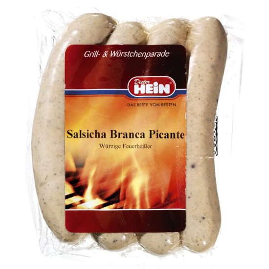 Imagem de Salsichas Brancas Picantes 4 Unidades HEIN emb.360g