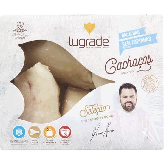 Imagem de Cachaços de Bacalhau LUGRADE emb.600g Congelados