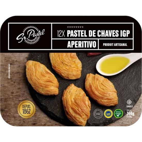 Imagem de Mini Pastel de Chaves 12 Unidades SR. PASTEL emb.30g