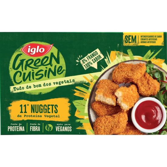 Imagem de Nuggets Vegan 11 Unidades IGLO GREEN CUISINE emb.250g