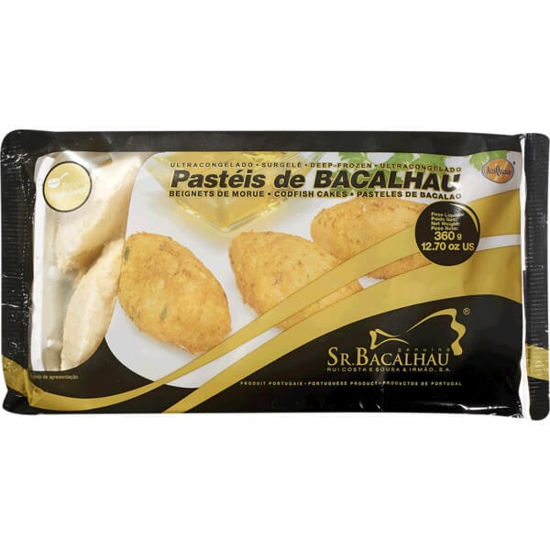 Imagem de Pastéis de Bacalhau SR. BACALHAU emb.360g