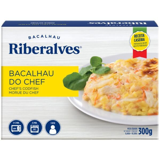 Imagem de Bacalhau do Chefe RIBERALVES emb.300g