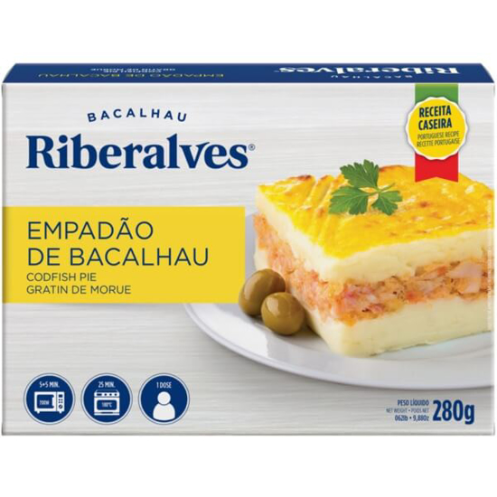 Imagem de Empadão de Bacalhau RIBERALVES emb.280g