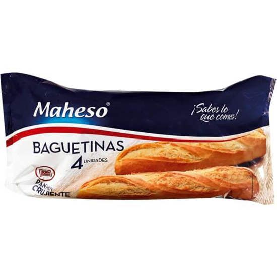 Imagem de Baguetinas 4 Unidades MAHESO emb.500g