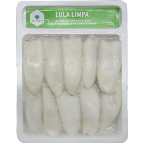 Imagem de Lulas Limpas GELPEIXE emb.500g Congeladas