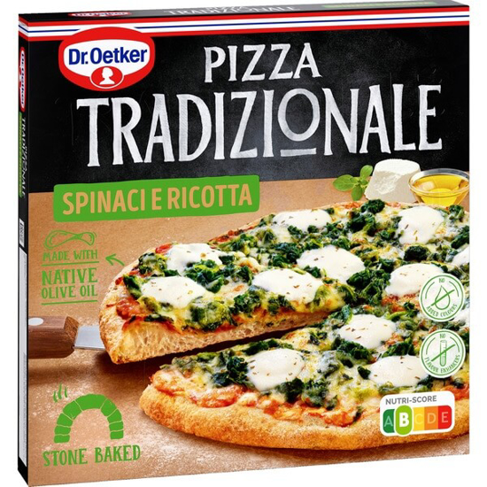 Imagem de Pizza Spinaci e Ricotta TRADIZIONALE emb.415g