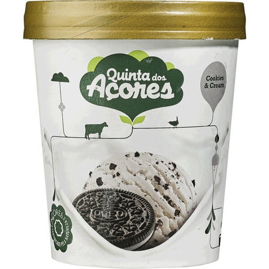 Imagem de Gelado Cookies & Cream QUINTA DOS AÇORES emb.500ml