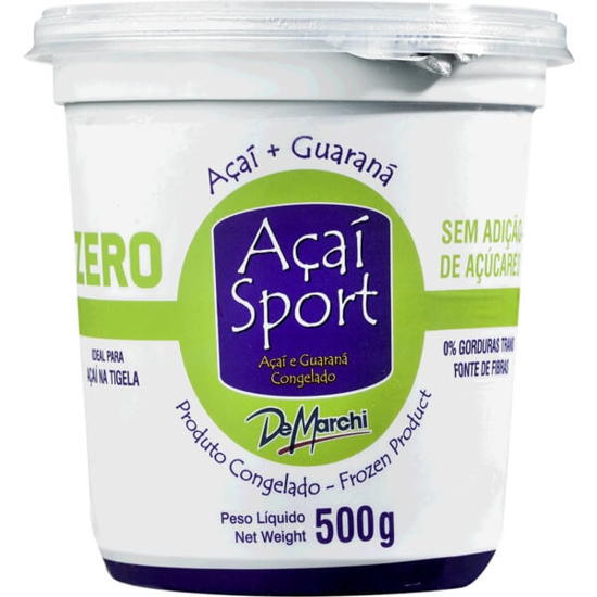 Imagem de Açai Sport Zero de Açúcares DE MARCHI emb.500g