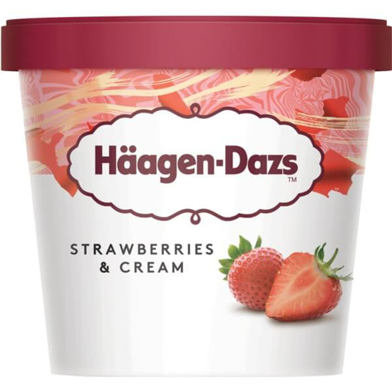 Imagem de Gelado de Natas e Morango HAAGEN-DAZS emb.95ml