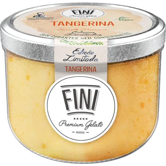 Imagem de Gelado de Tangerina FINI PREMIUM GELATO frasco 465ml