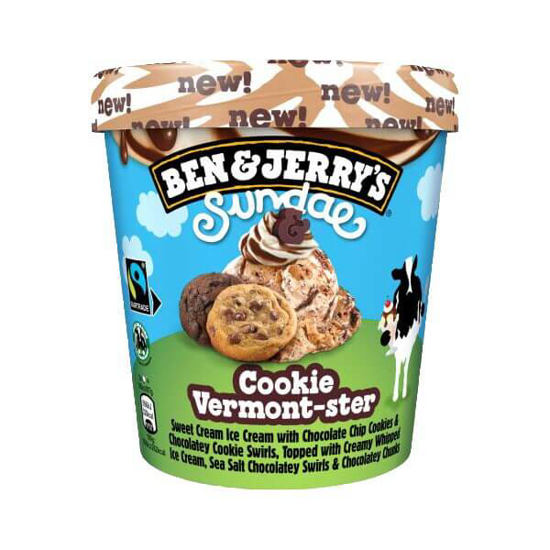 Imagem de Gelado Cookie Vermont-Ster Sundae BEN & JERRY'S emb.427ml