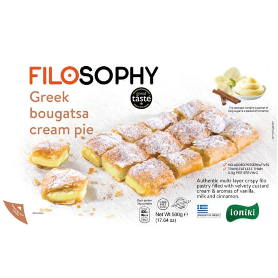 Imagem de Folhado Bougatsa com Creme Pastel FiloSophy IONIKI emb.500g