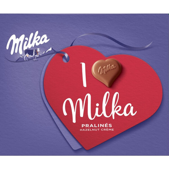 Imagem de Bombons de Nougat I LOVE MILKA emb.110g