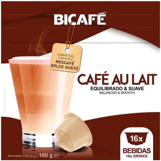 Imagem de Café com Leite para Dolce Gusto BICAFÉ emb.16 cápsulas