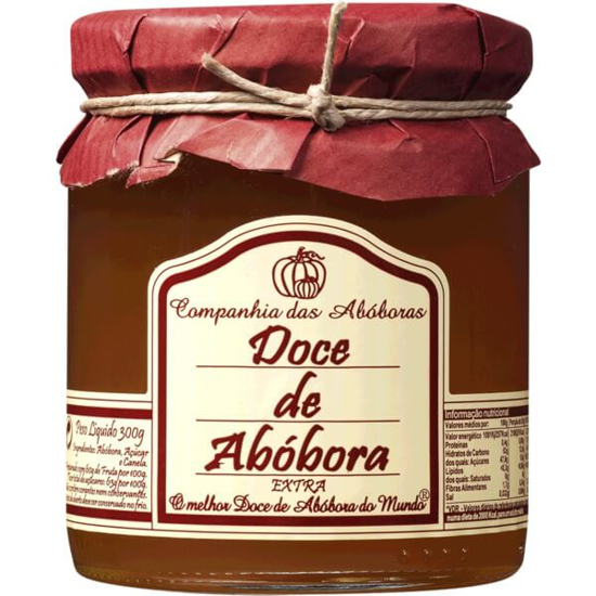 Imagem de Doce de Abóbora COMPANHIA DAS ABÓBORAS frasco 300g