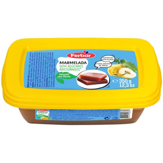 Imagem de Marmelada com Stevia FERBAR emb.350g