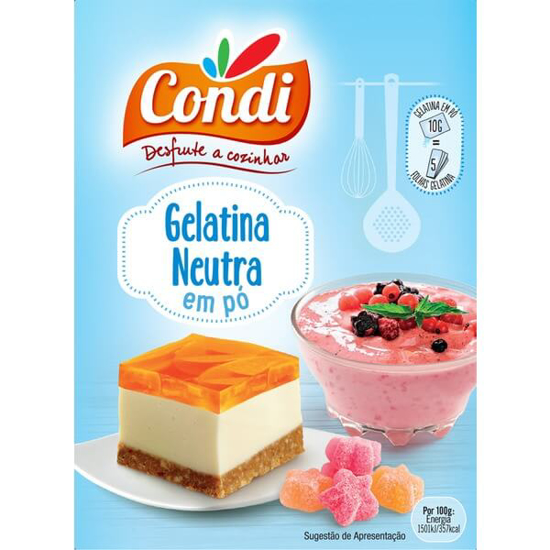 Imagem de Gelatina Neutra em Pó CONDI emb.20g