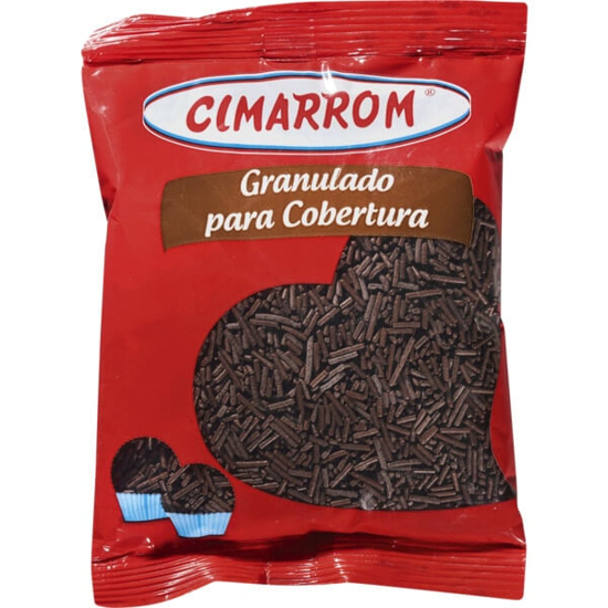 Imagem de Granulado de Chocolate para Cobertura de Bolos CIMARROM emb.150g