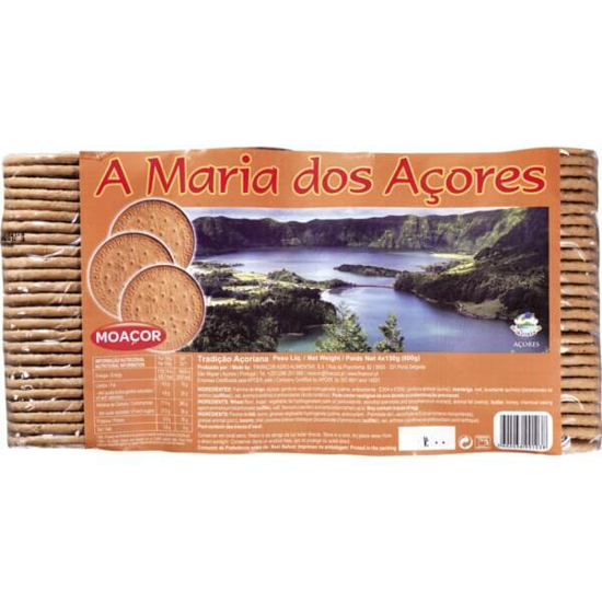 Imagem de Bolachas Maria dos Açores MOAÇOR Pack 4 emb.150g