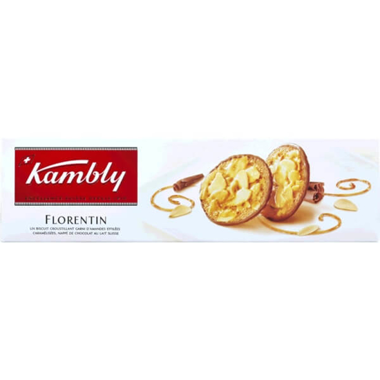 Imagem de Bolachas Caramelizadas com Amêndoas KAMBLY FLORENTIN emb.100g