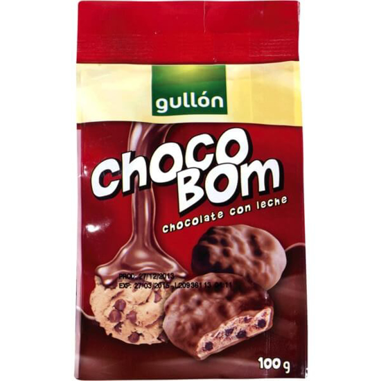 Imagem de Bolachas de Chocolate de Leite Choco Bom GULLÓN emb.100g