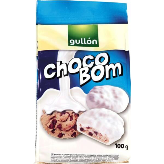 Imagem de Bolachas de Chocolate Branco Choco Bom GULLÓN emb.100g