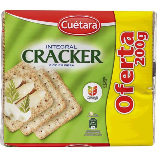 Imagem de Crackers Integrais CUÉTARA Pack 3 emb.200g