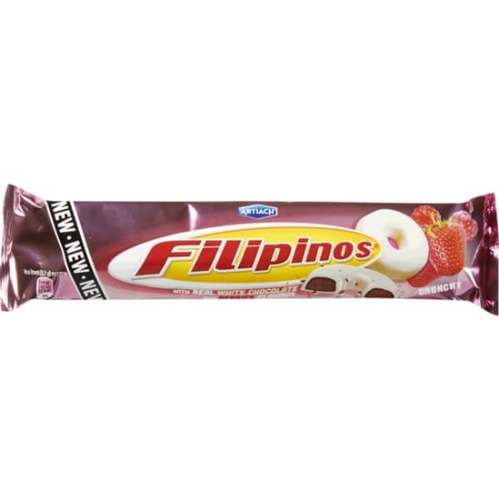 Imagem de Bolachas Cobertas de Chocolate Branco com Frutos Vermelhos ARTIACH FILIPINOS emb.128g