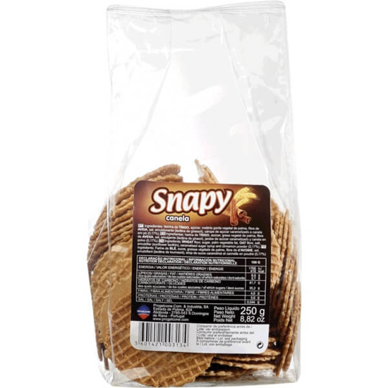 Imagem de Bolachas Wafer de Canela SNAPY emb.250g