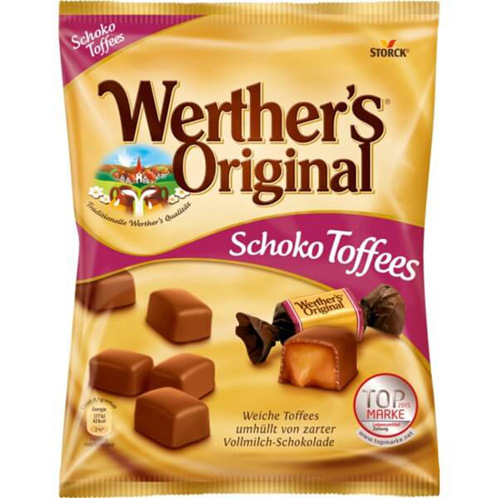 Imagem de Caramelos de Chocolate Toffees WERTHER'S ORIGINAL emb.120g