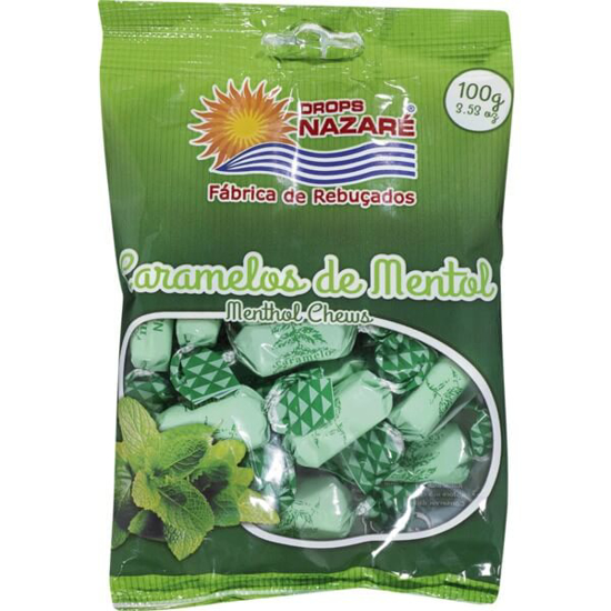 Imagem de Caramelos de Mentol NAZARÉ emb.100g