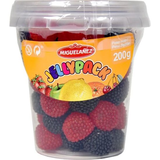 Imagem de Gomas Jellypack Amoras e Framboesas MIGUELAÑEZ emb.150g