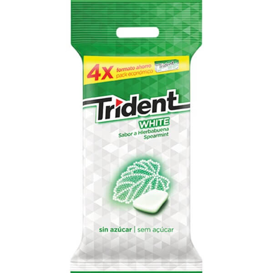 Imagem de Pastilhas de Menta sem Açúcar TRIDENT WHITE emb.14,5g