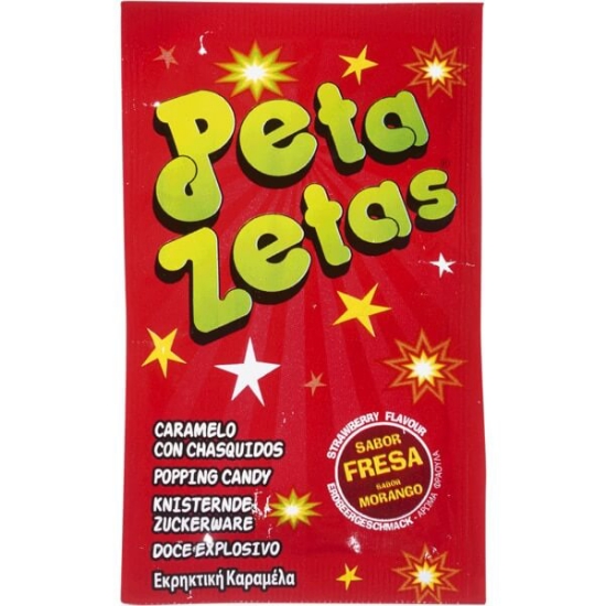 Imagem de Caramelo Explosivo de Morango PETA ZETAS emb.7g