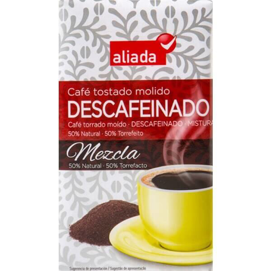 Imagem de Café Descafeinado Moído de Mistura ALIADA emb.250g