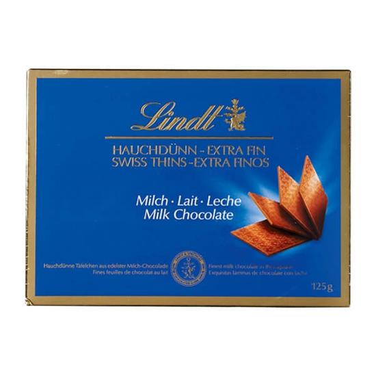 Imagem de Chocolate de Leite LINDT SWISS THINS emb.125g