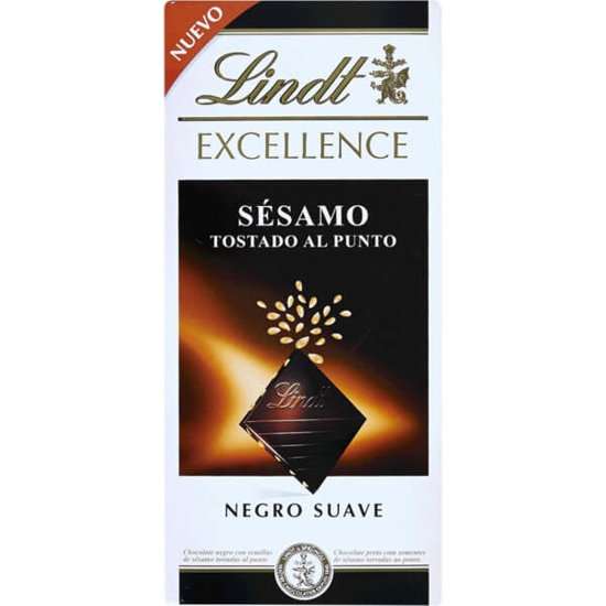 Imagem de Tablete de Chocolate Excellence Sementes de Sésamo LINDT emb.100g