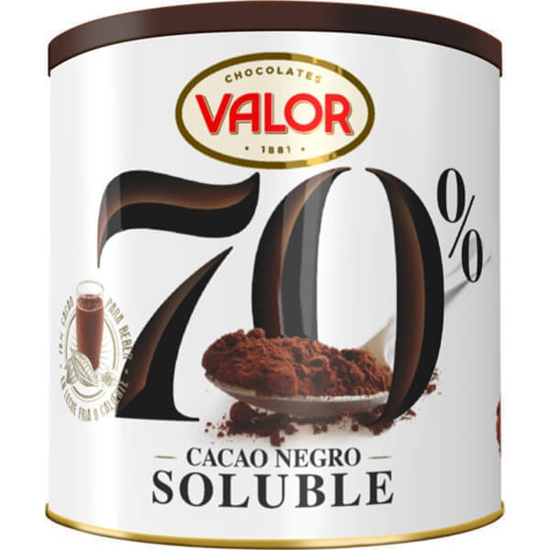 Imagem de Cacau Preto 70% Solúvel VALOR emb.300g