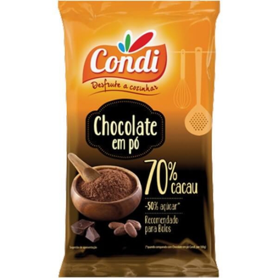 Imagem de Chocolate em Pó 70% Cacau CONDI emb.75g