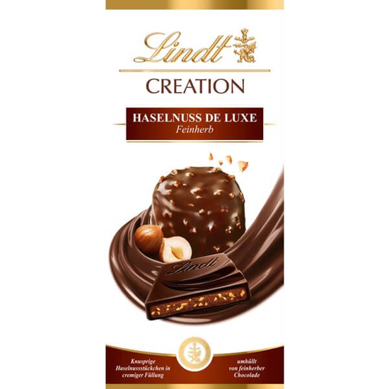 Imagem de Chocolate Preto com Avelã LINDT CREATION emb.150g