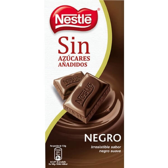 Imagem de Chocolate Preto sem Açúcar NESTLÉ emb.125g