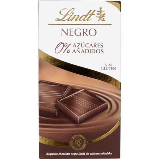 Imagem de Chocolate Negro sem Açúcares Adicionados sem Glúten LINDT emb.100g