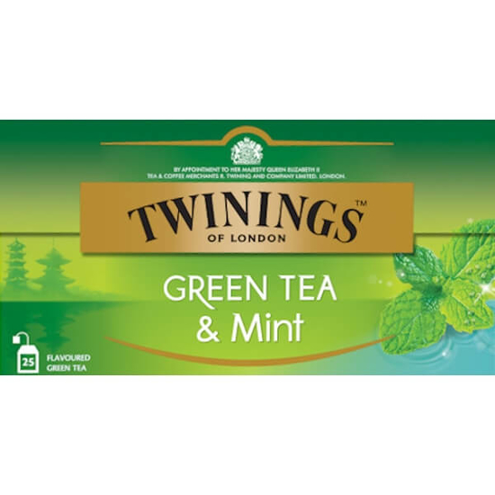 Imagem de Chá Verde de Menta TWININGS emb.25 unidades