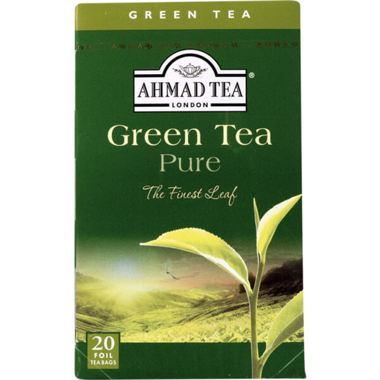 Chá Verde Pure Ahmad Tea London 10 Unidades de 20g