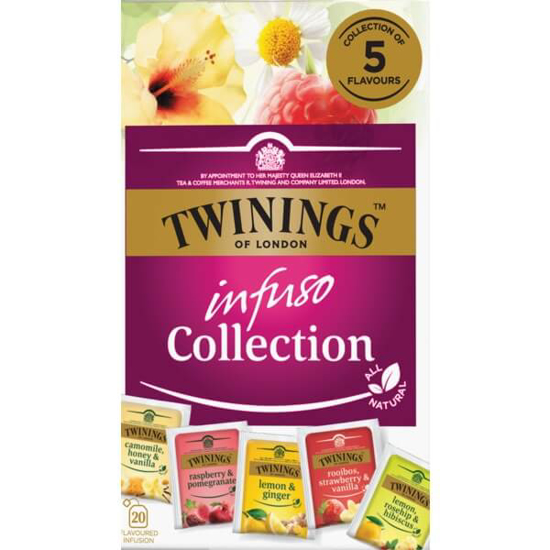 Imagem de Chá de Frutos 5 x 5 TWININGS COLLECTION emb.20 unidades