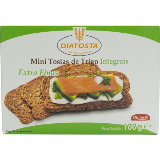 Imagem de Mini Tostas de Trigo Integrais MINIGRILL emb.100g