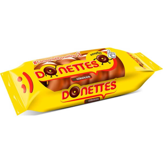 Imagem de Bolo de Chocolate Donuts 6 unidades DONETTES emb.114g