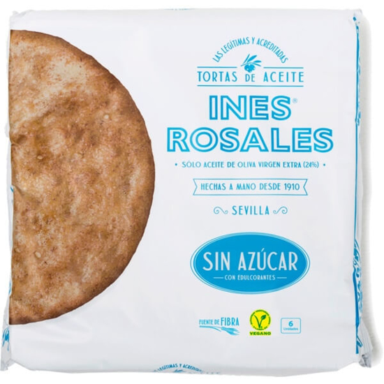 Imagem de Tortas de Azeite sem Açúcar Vegan 5 Unidades INES ROSALES emb.150g